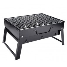 Outdoor Portable Stainless Steel Barbecue Grill,Camping Party Charcoal BBQ Stove